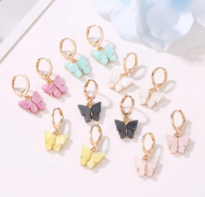 Korean Butterfly Earrings