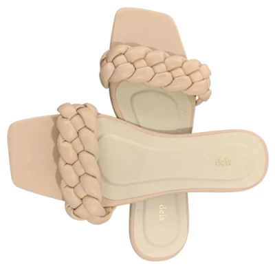 dels  curly sandals