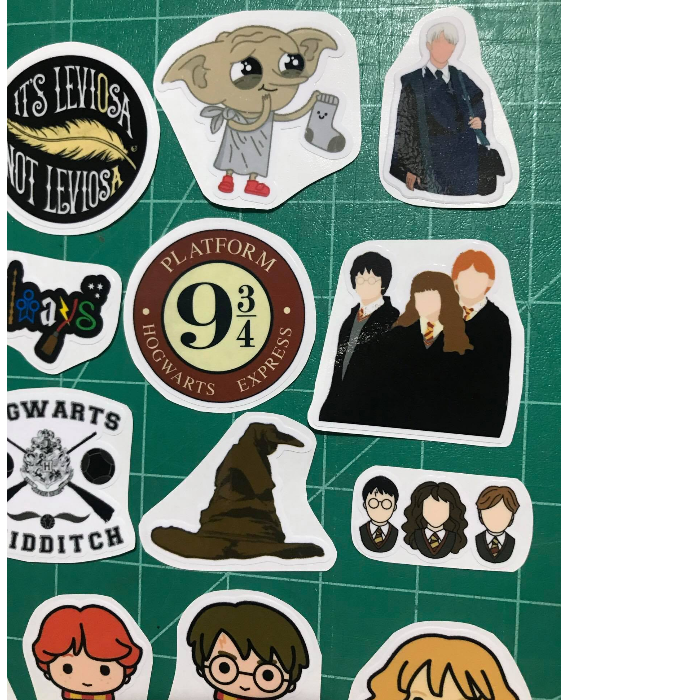 20 pcs Harry Potter Vinyl Sticker Set