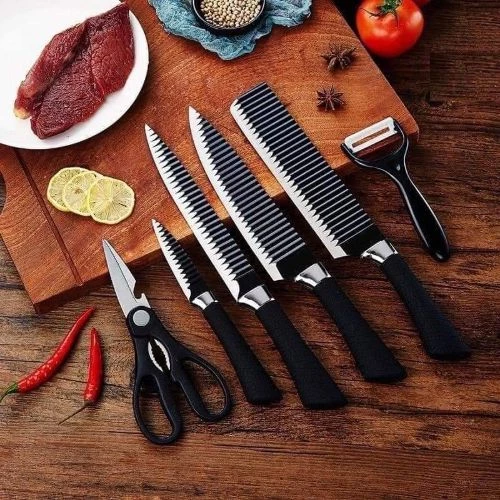6pcs Kitchen knife Utensil set