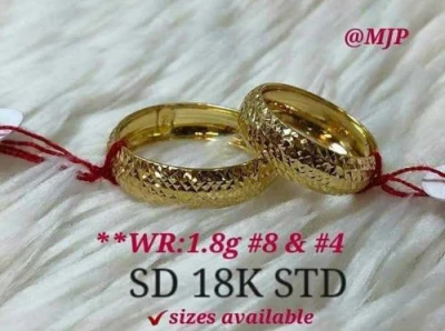 LET WEDDING RING GOLD