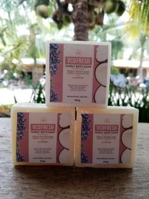VCO FRESH FAMILY BATH SOAP LAVENDER