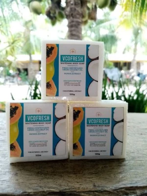 VCO FRESH WHITENING SOAP PAPAYA