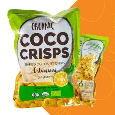 ORGANIC COCONUT CRISPS - CALAMANSI