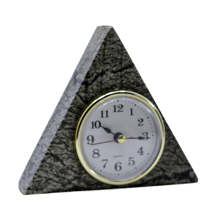 Triangular Stone Clock