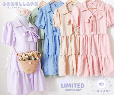 Bangkok Puff Sleeve Casual Dress